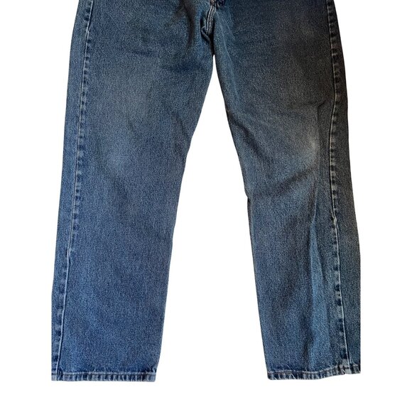 Wrangler Blue Denim Jeans Men's Size 40x32 Classic Fit 100% Cotton - Picture 4 of 7